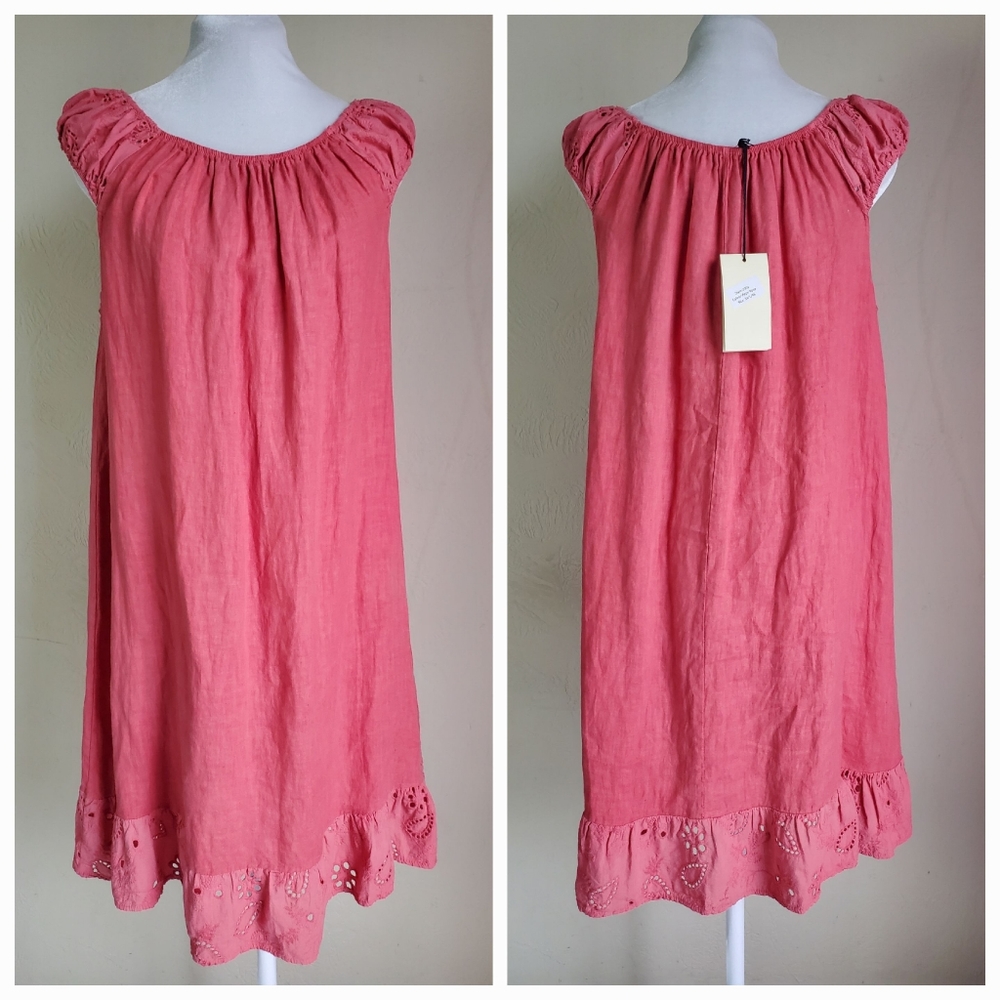 Terzo Millennio Linen Dress Made in Italy